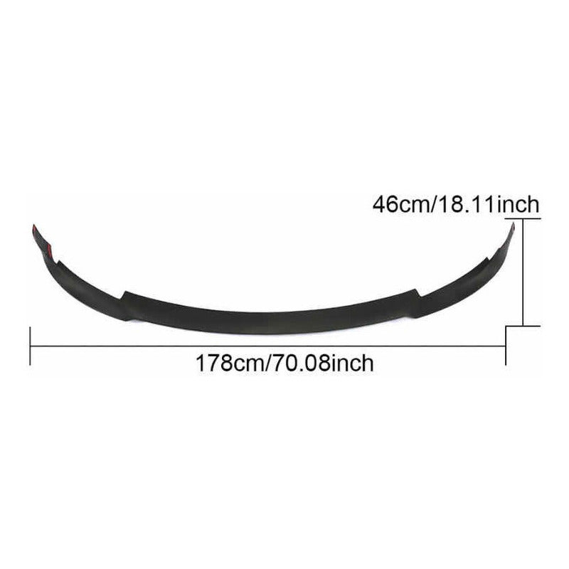 Carbon Fiber Lip Tesla Model 3 2016 to 2021