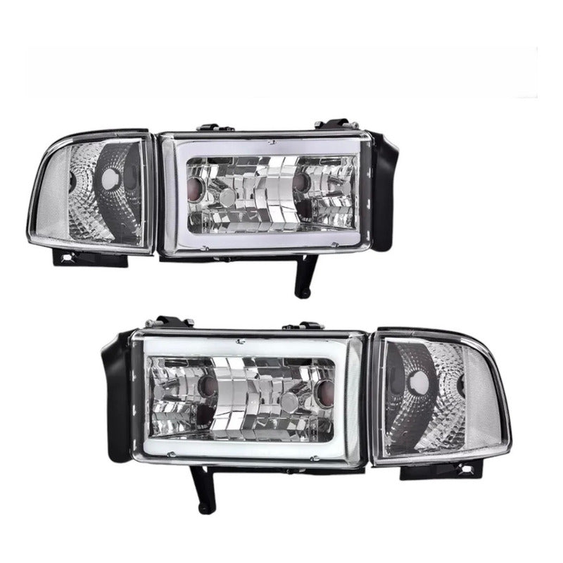 Faros Led Ram 1500 2500 3500 1994 1995 1996 A 2002 Ambos Lados