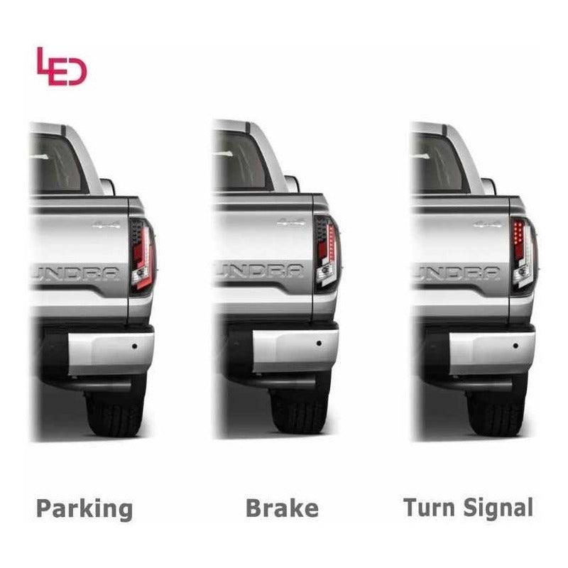 Calaveras Led Toyota Tundra 2014 a 2021