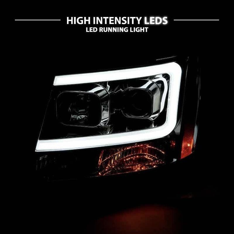 Led Headlights Chevy Suburban Tahoe 2007 2008 2009 To 2014