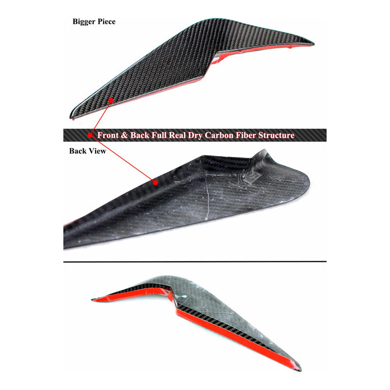 Canard Winglet Fascia Bmw G80 M3 G82 G83 M4 2021 2022 2023