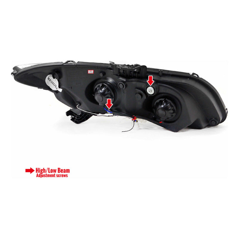 Headlights Honda Civic Coupe Sedan 2012 to 2015