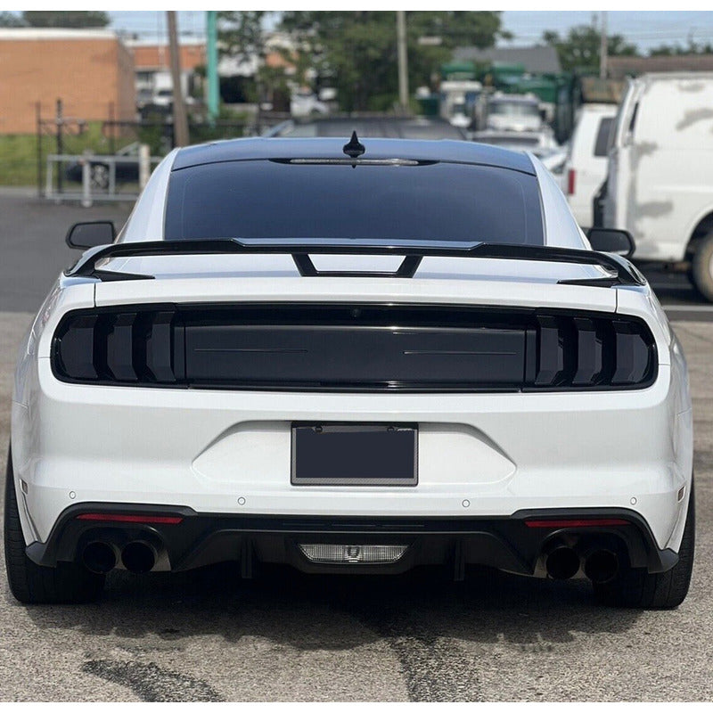Alerón Trasero Mustang S550 Gt Negro Brillante 2015 A 2022