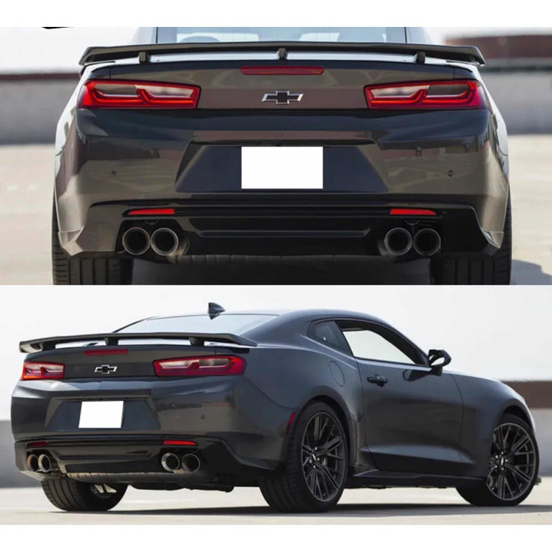 Spoiler Alerón Estilo Zl1 Camaro 2016 2017 2018 2019 2020+