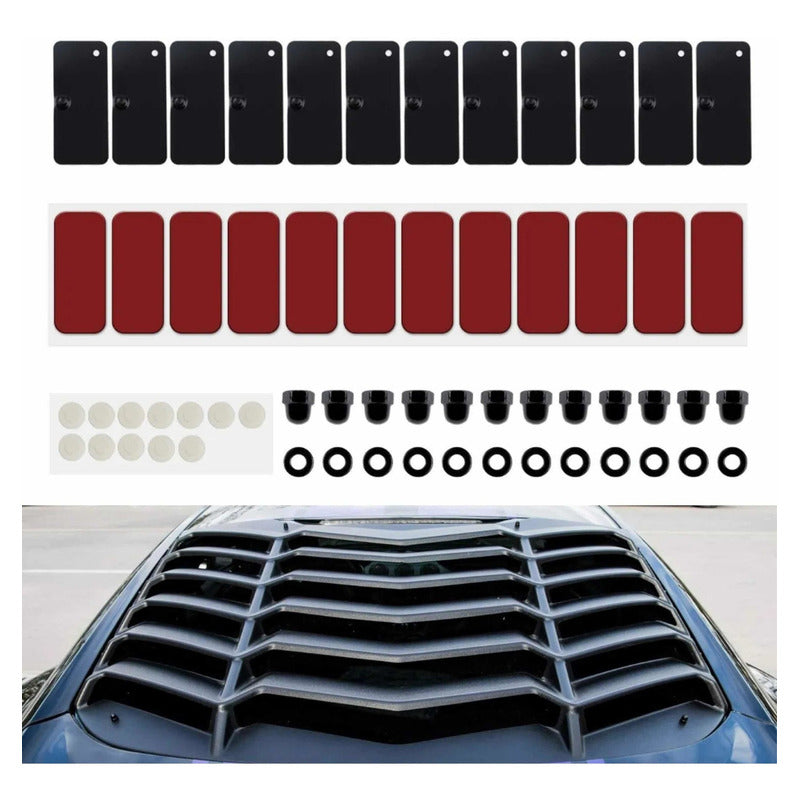 Hardware Kit Screws Louvers Medallion Mustang Camaro