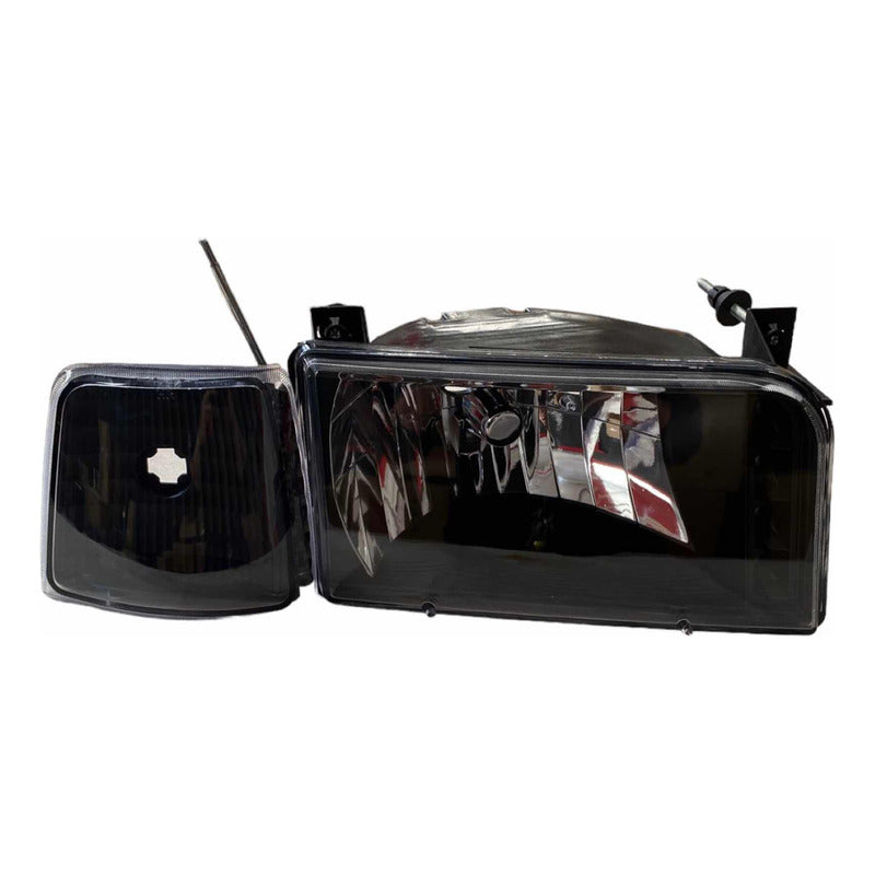 Right LED Headlight F-150 Bronco Without Quarter 1992 1993 to 1996