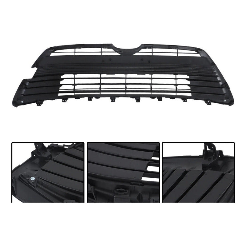 Parrilla Delantera Toyota Corolla Le Xle 2023 2024 Negro Mate