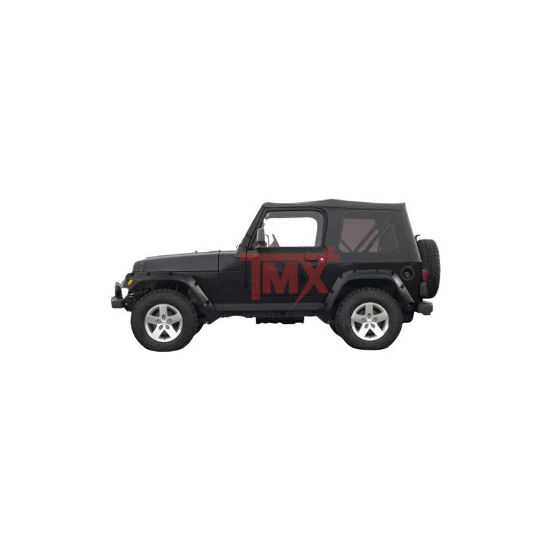Cantoneras Para Jeep Wrangler Tj 97 98 99 2000 A 2006 Mate Negro
