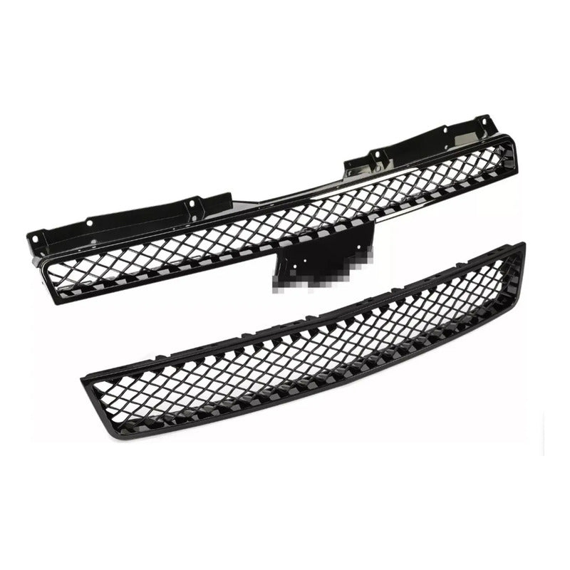 Parrilla Chevy Tahoe Suburban Avalanche 2007 2008 A 2014 Negro Brillante