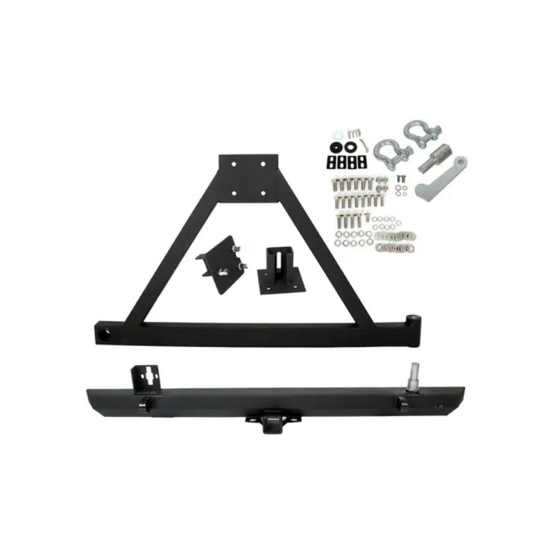 Defensa Trasera Para Jeep Wrangler 87-96 Yj Y 97-06 Tj