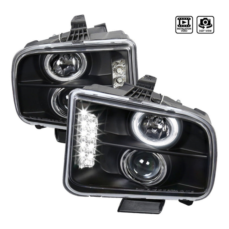Headlight and Bumper Light Kit Ford Mustang 2005 to 2009