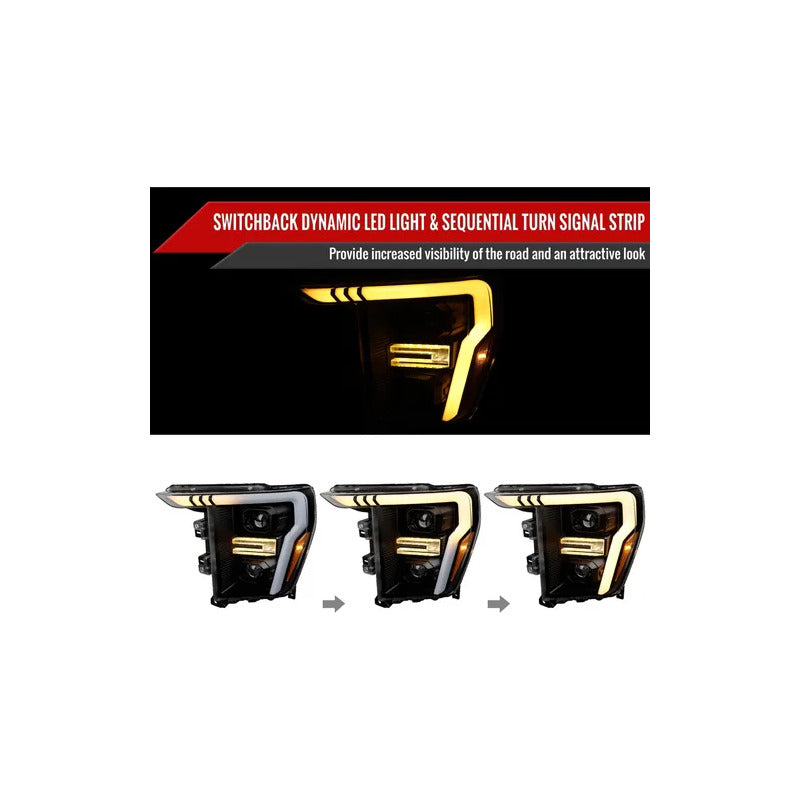 Faros Delanteros F-150 Lobo 2021 2022 2023 A 2025