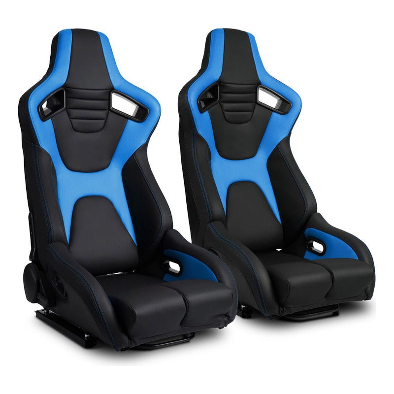 Universal Reclining Racing Seats with Adjustment Slider