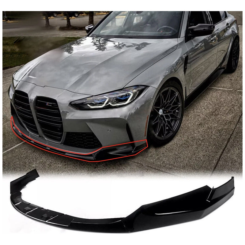 Lip Delantero Bmw G80 M3 G82 M4 2021 2022 A 2024 Negro