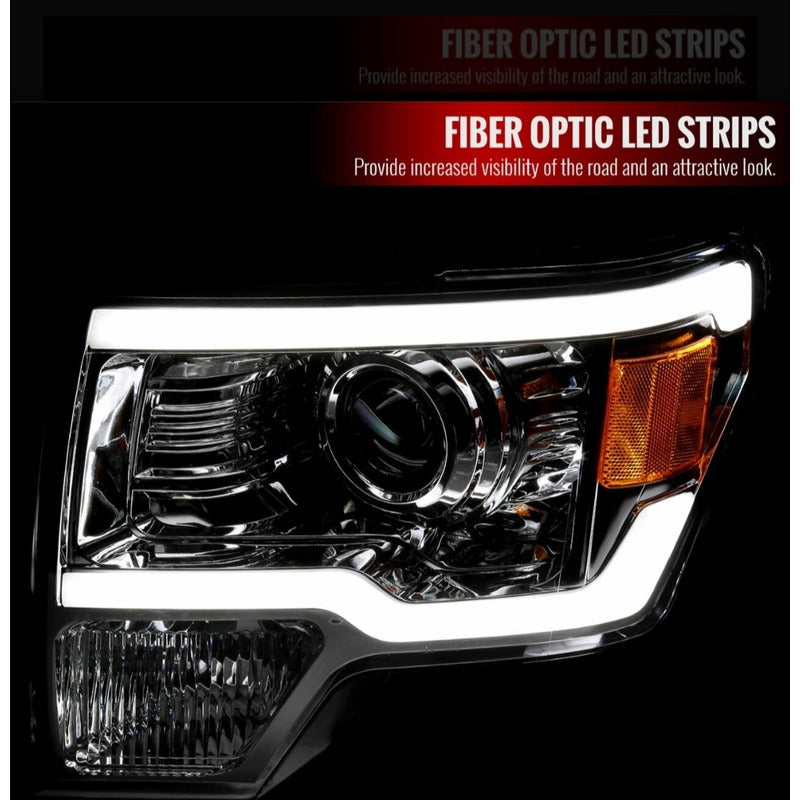 Led headlights Ford F-150 Lobo 2009 to 2014