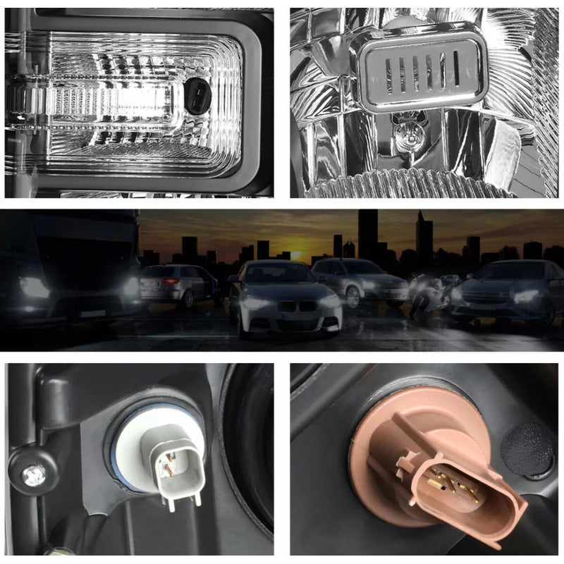 Faros Para Ford F-250/f-350/f-450/f-550 Super Duty 2017-2019
