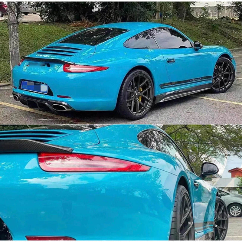 Alerón Spoiler Fibra De Carbono Porsche 911 991 2012 A 2015
