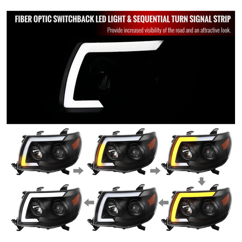 Faros Led Tacoma 2005 2006 2007 2008 A 2011 Secuencial