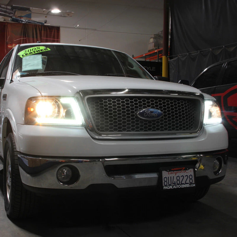 Faros Led Delanteros F-150 2004 2005 2006 2007 2008