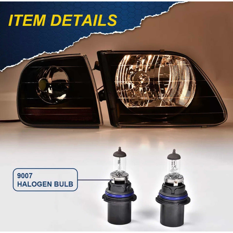 Faros Lightning F-150 Lobo 97 98 99 2000 2001 2002 2003