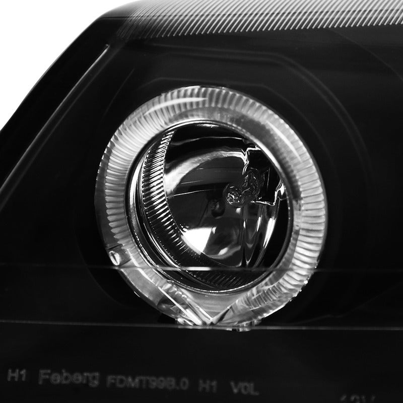 Halo Led Headlights Ford Mustang 1999 to 2004