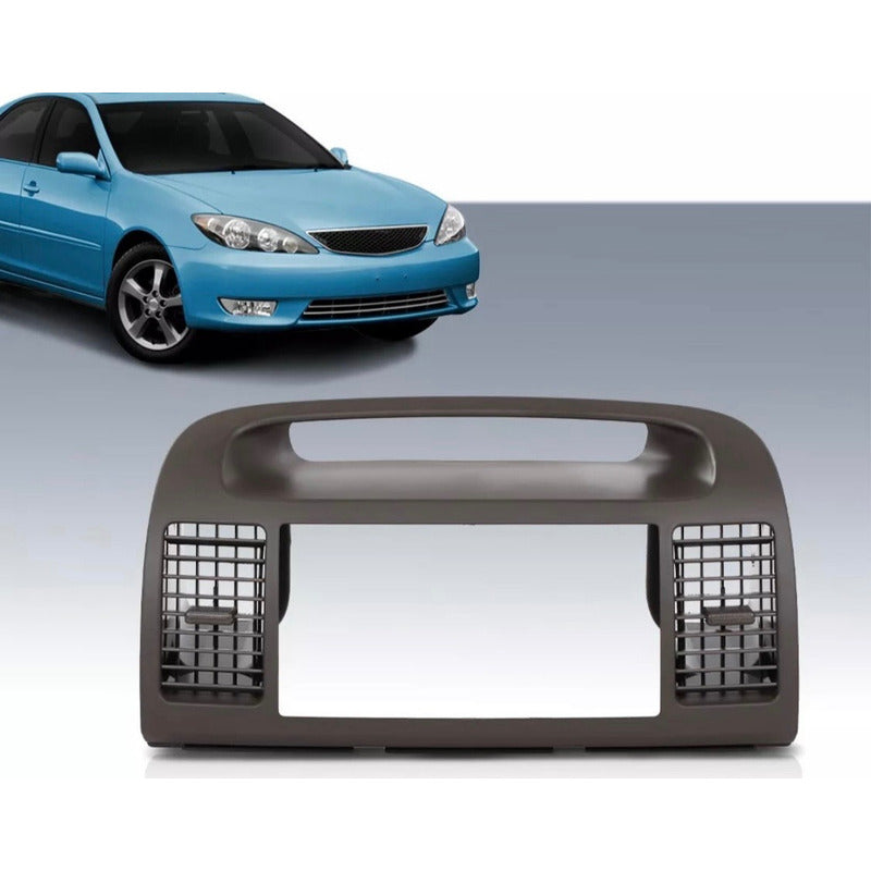 Bisel Central Para Radio Toyota Camry Marrón 2002 A 2006