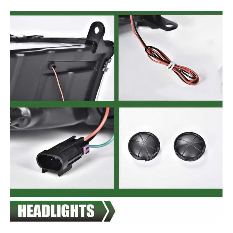 Led Headlights Ram 1500 2500 3500 2009 to 2018