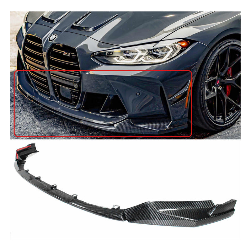 Carbon Fiber Lip Bmw G80 M3 G82 M4 2021 to 2023