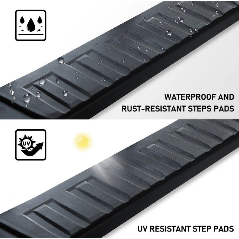 Running Boards Single Cab Chevrolet Silverado Cheyenne GMC Sierra 2007 to 2018