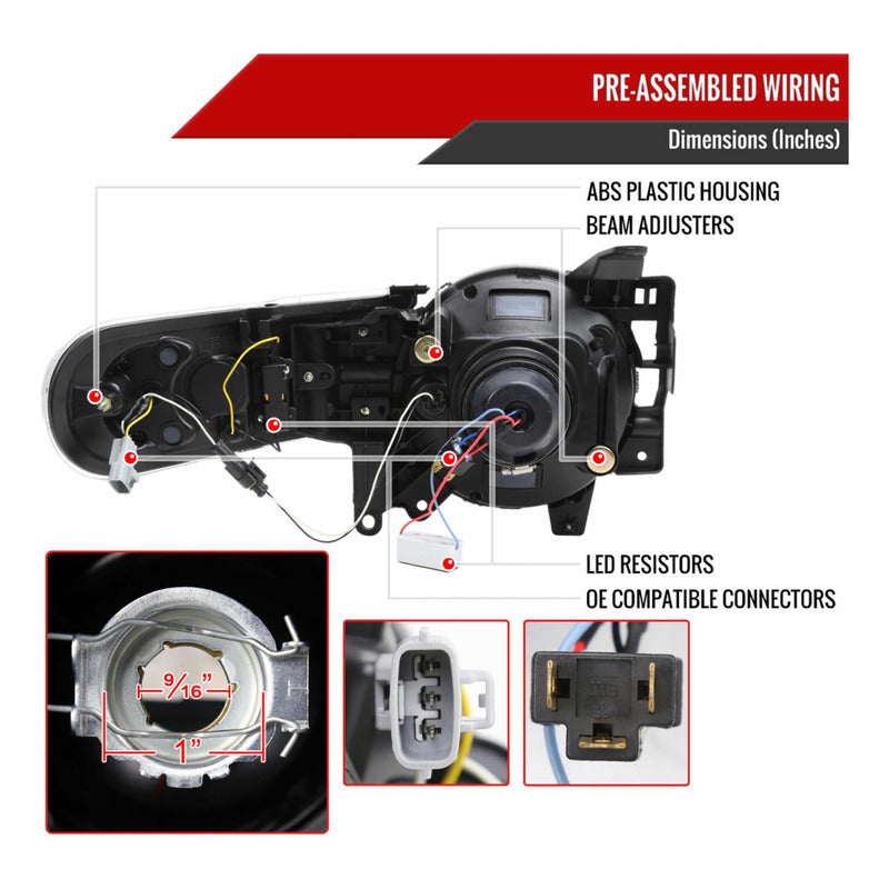 Faros Led Toyota Fj Switchback 2007 2008 2009 2010 A 2014