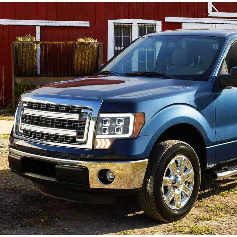 Led headlights Ford F-150 Lobo 2009 to 2014
