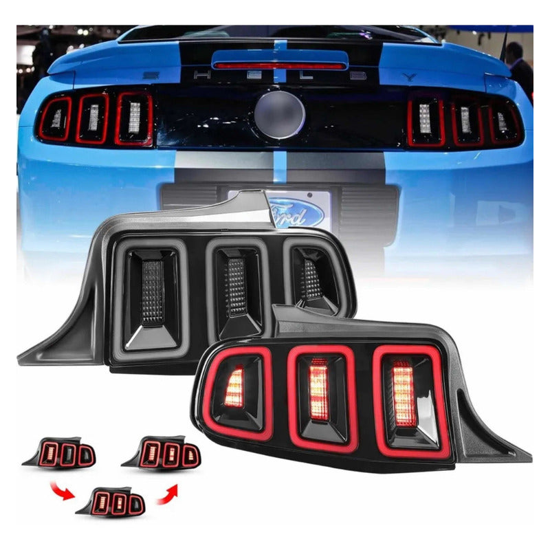 Calaveras Ford Mustang 2010 2011 2012 2013 2014 Ahumados Par