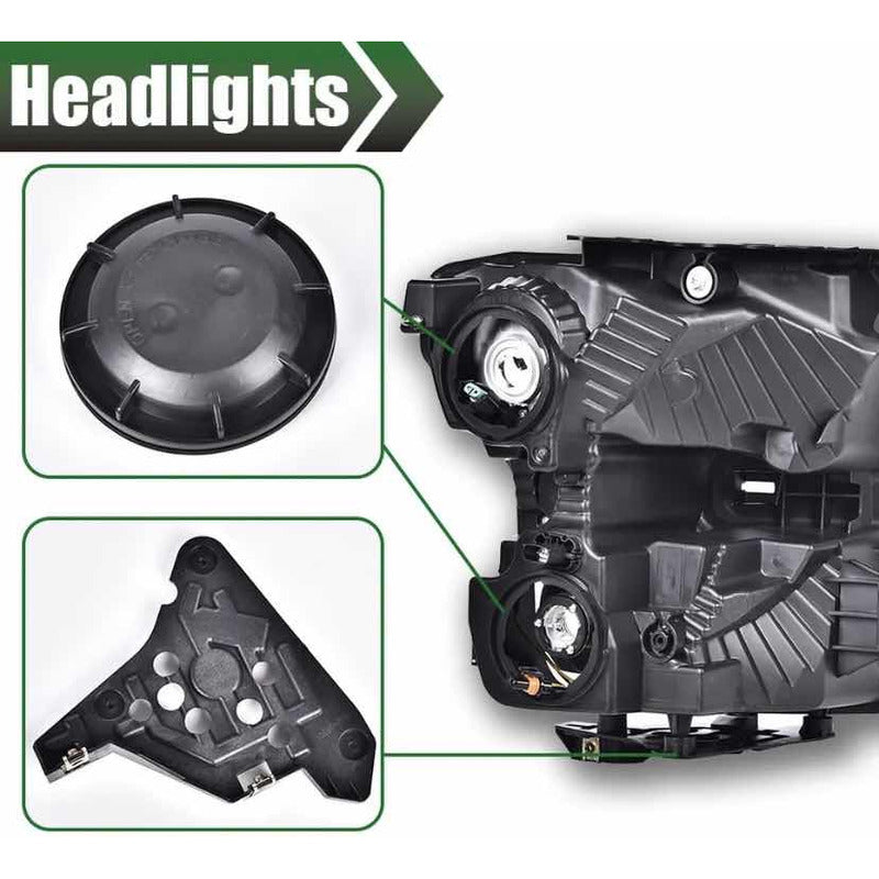 Ford F-150 Lobo headlights 2015 to 2017