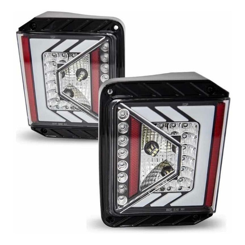 Calaveras Led Jeep Wrangler Jk 2007 a 2016