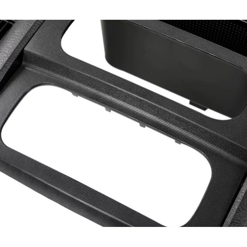 Bisel Consola Central Radio Dodge Ram Negro 2002 A 2005