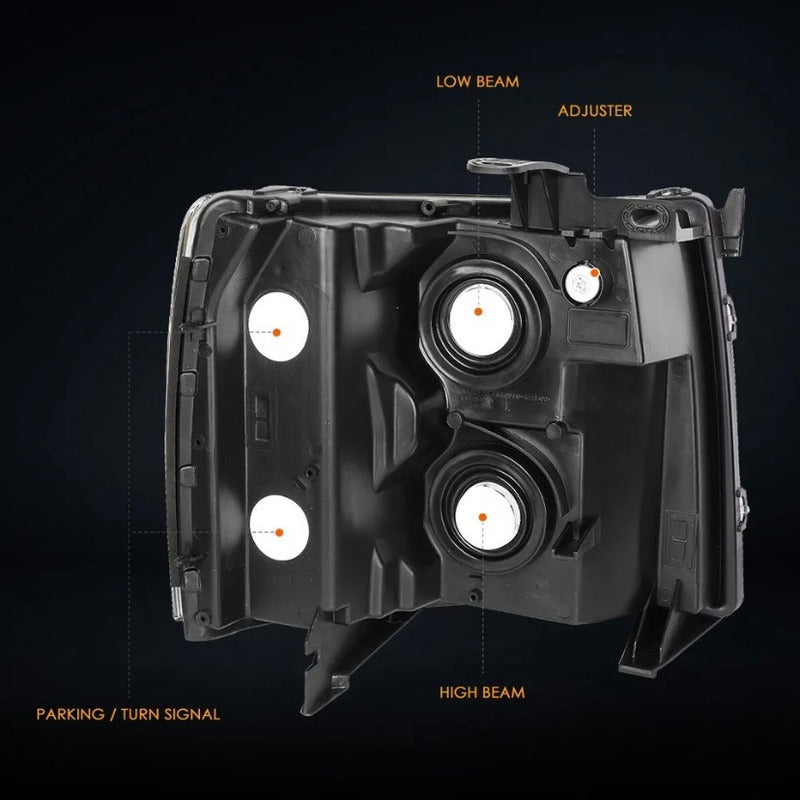 Faros Silverado Cheyenne 2007 2008 2009 2010 2011 A 2013