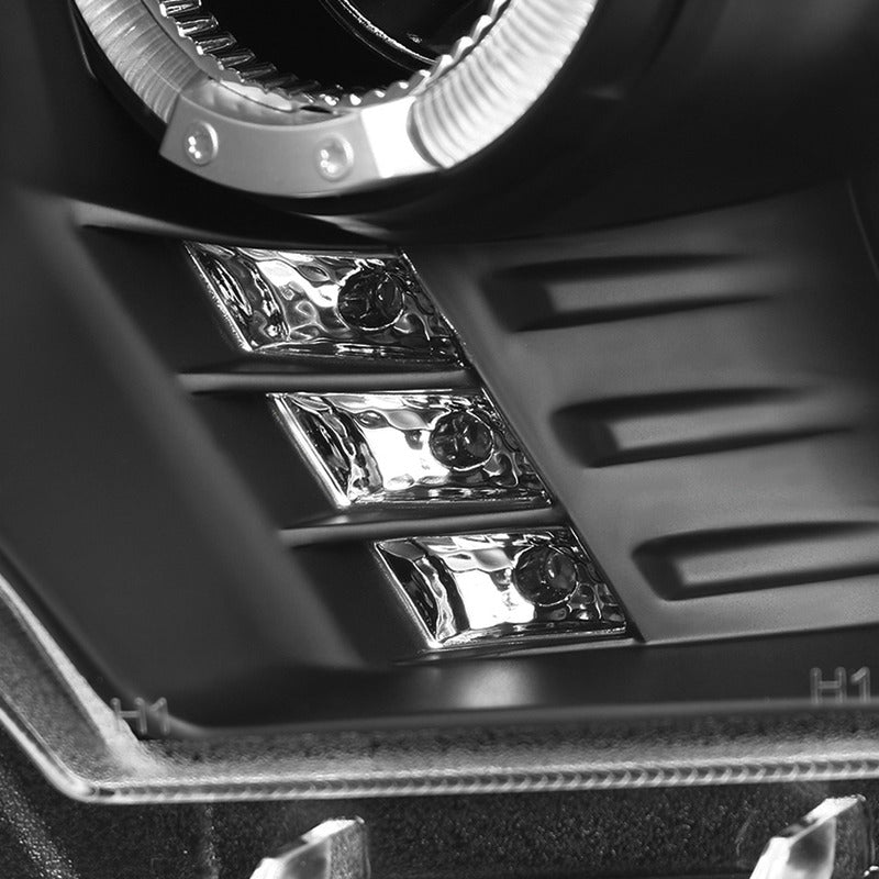 Double Halo Headlights Ford Mustang 2010 to 2014