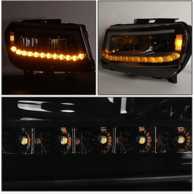 Led Headlights Drl Camaro 2014 2015
