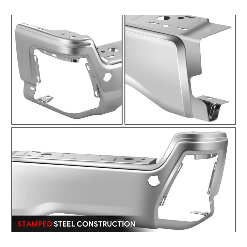 Defensa Trasera F-250 F-350 Cromada 2023 2024 2025
