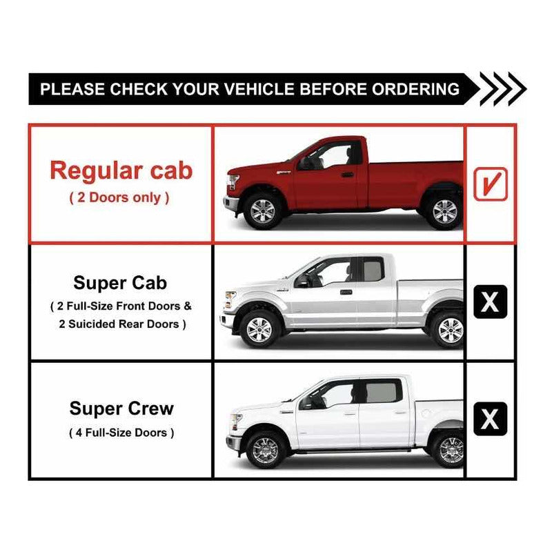 Estribos Ford F-150 F-250 F-350 F-450 F-550 1980 a 1996