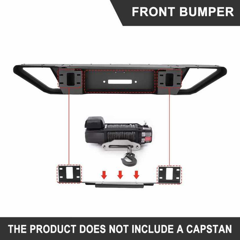 Rear LED Bumper for Jeep Wrangler JK 2007 to 2018