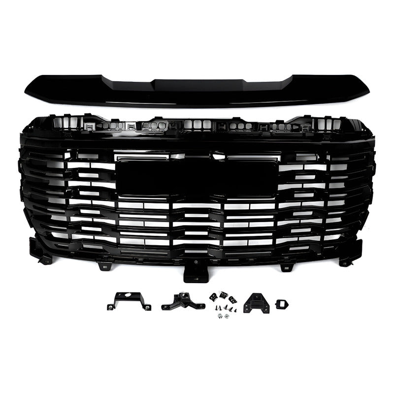 Parrilla Delantera Gmc Sierra 1500 Denali 2022 A 2024 Negro Brillante