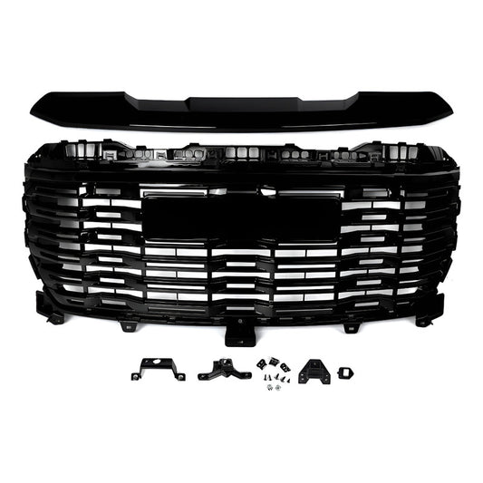 Parrilla Delantera Gmc Sierra 1500 Denali 2022 A 2024 Negro Brillante