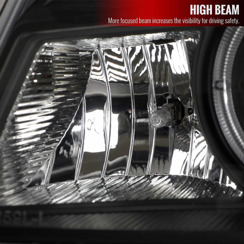 Faros Delanteros Ranger Halo Proyector 1998 1999 2000