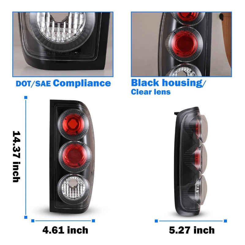 Calaveras Traseras Nissan Frontier 1998 1999 2000 A 2004