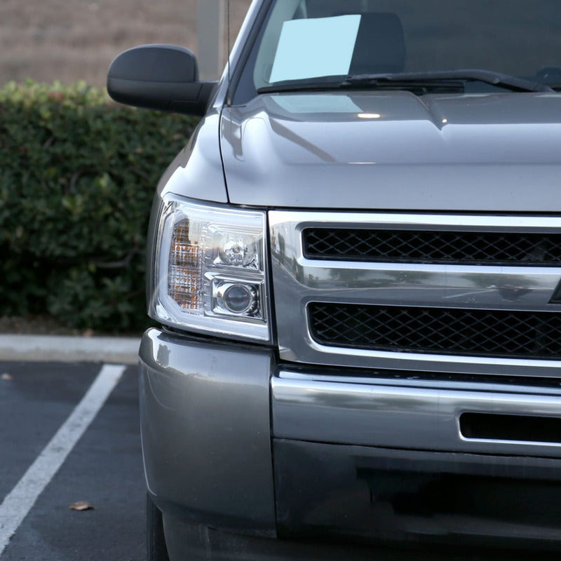 Led Drl Headlights Chevrolet Silverado 2007 to 2013