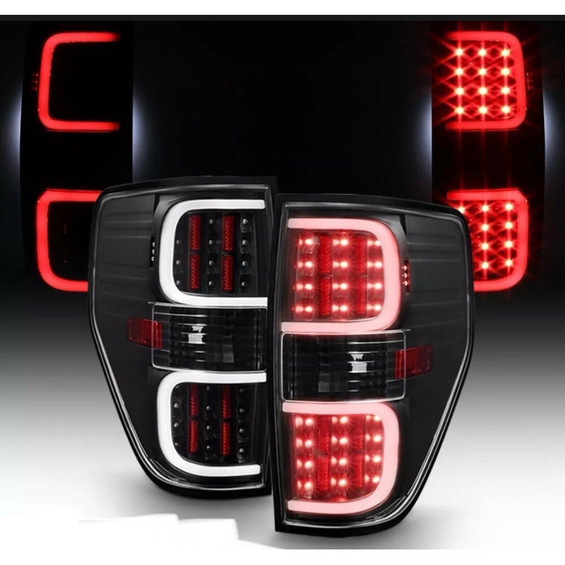 Calaveras Traseras Led Ford F-150 Lobo 2009 2010 A 2014