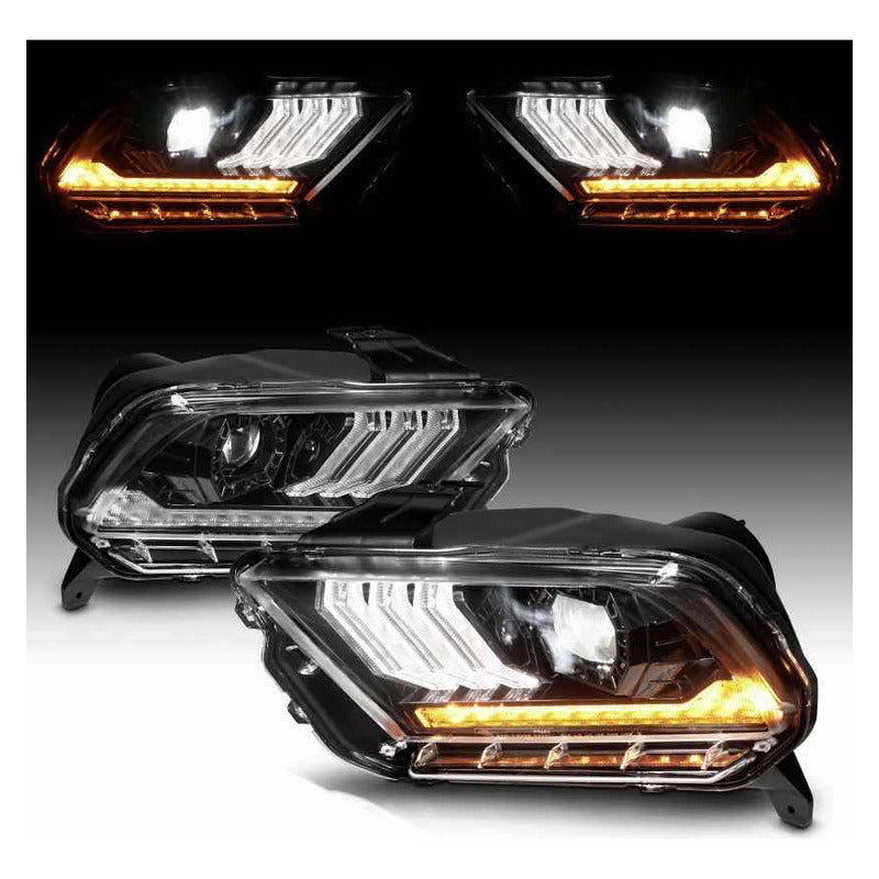 Ultra Led Headlights Ford Mustang 2010 to 2014