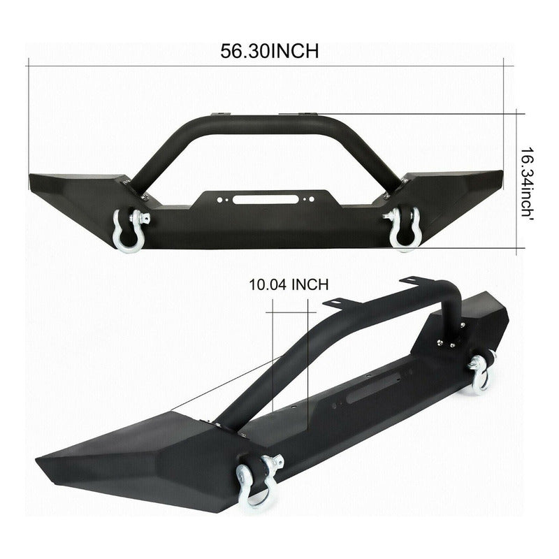 Defensa Delantera Jeep Wrangler Tj Yj 1986 1987 1988 A 2006