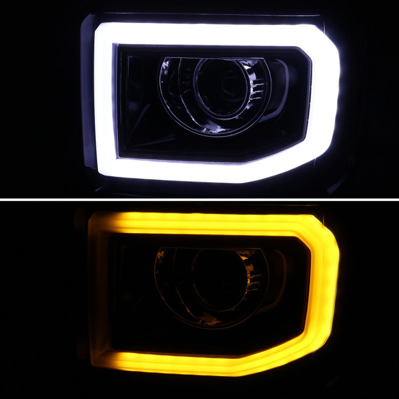 Faros Led Gmc Sierra 1500 2014 2015 2016 2017 2018 2019 Izquierdo